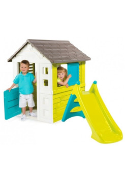 Домик для детей Славный Мейсон + горка 90см